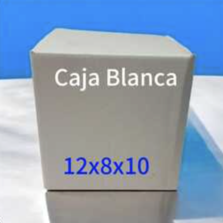 Caja Blanca 12x8x10